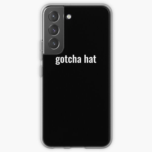 Gotcha Hat - Jake Paul phrase in White text Samsung Galaxy Soft Case RB1306 product Offical jake paul Merch