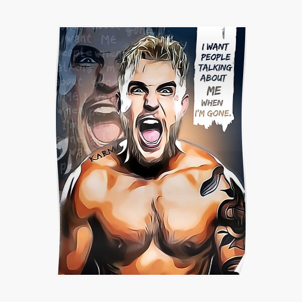 Jake Paul vs Naysayers Poster RB1306 product Offical jake paul Merch