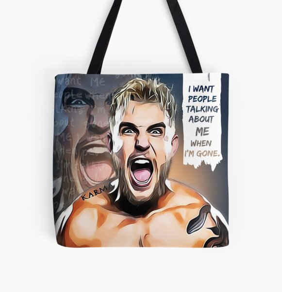 Jake Paul vs Naysayers All Over Print Tote Bag RB1306 product Offical jake paul Merch