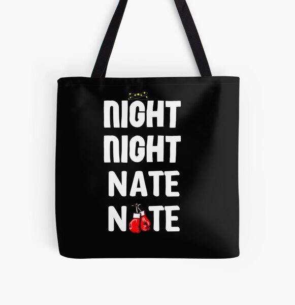 jake paul vs nate robinson (night night nate nate) All Over Print Tote Bag RB1306 product Offical jake paul Merch