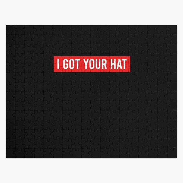 i got your hat - gotcha hat - jake paul black eye Jigsaw Puzzle RB1306 product Offical jake paul Merch